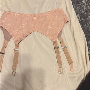 Upside Down Kisses Handmade in London garter belt